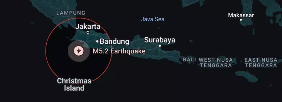 Banten Diguncang Gempa 5,2 Magnitudo